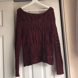 American Eagle Outfitters red sweater